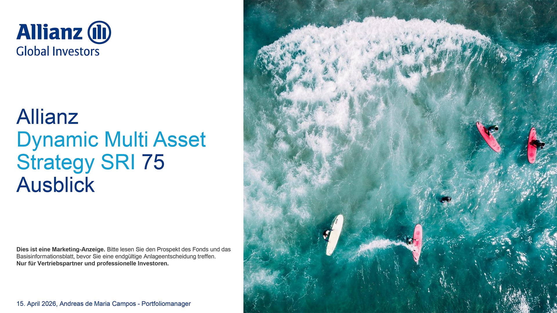 Allianz Dynamic Mulit Asset Strategy SRI 75 - Ausblick