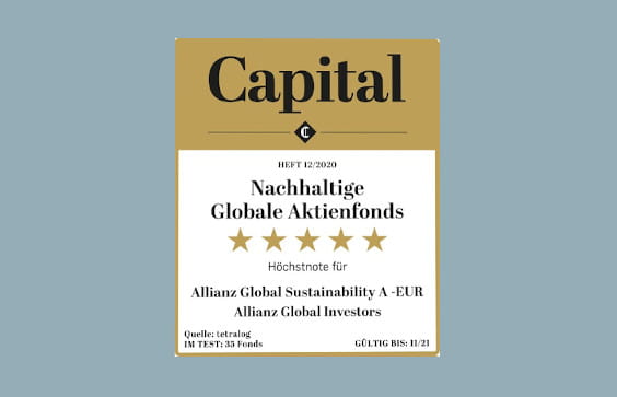Allianz Global Investors Auszeichnungen