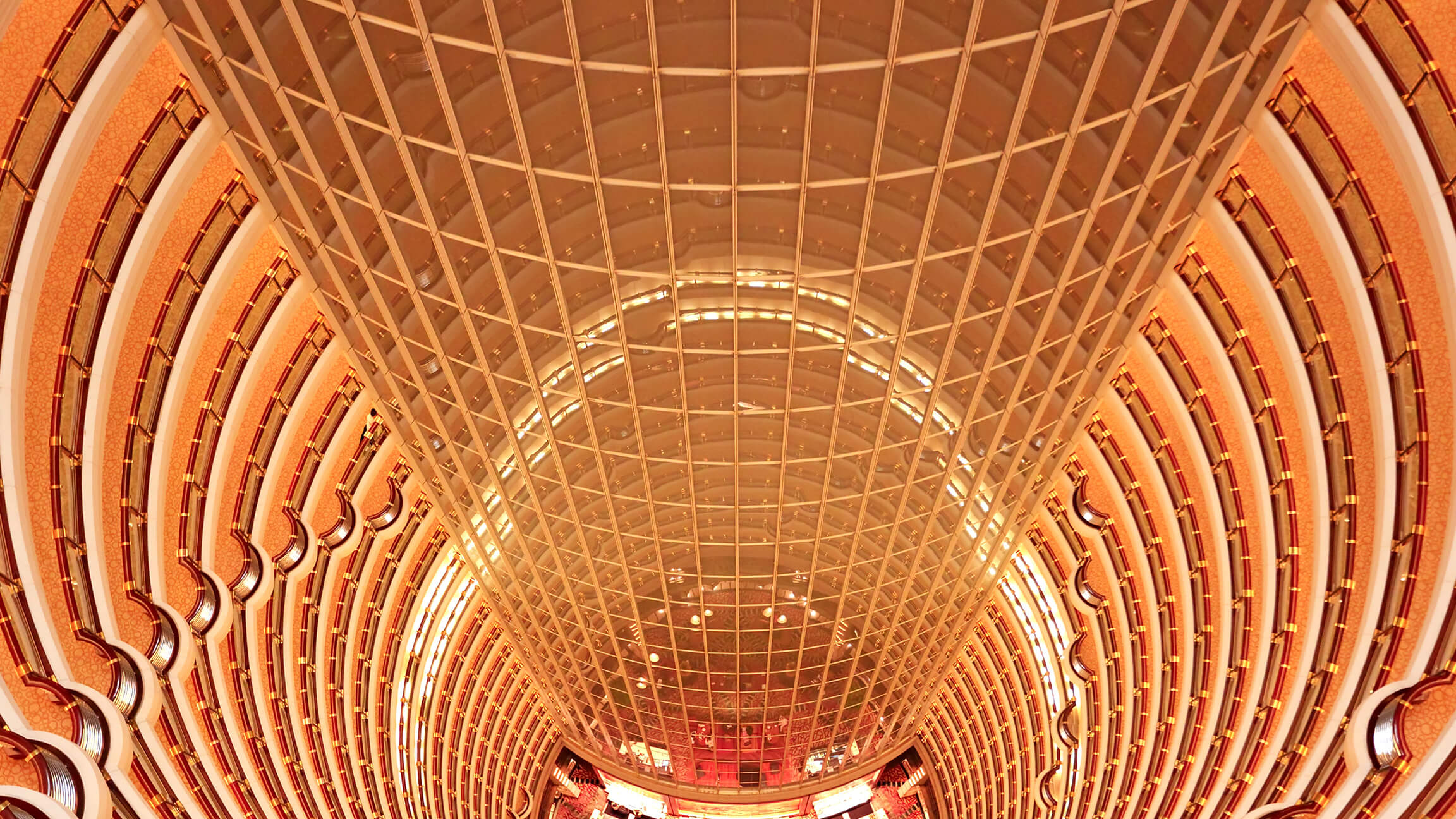 Innenansicht Jin Mao Tower, Shanghai